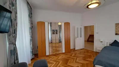 TV/Unterhaltungsangebot in der Unterkunft Möbliertes Apartment in Zentrumsnähe
