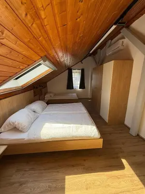 Ein Bett oder Betten in einem Zimmer der Unterkunft Pannonischer Traum