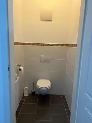 Ein Badezimmer in der Unterkunft Loft apartment with terrace