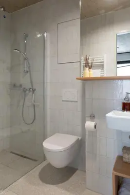 Ein Badezimmer in der Unterkunft Tribera Vienna Erdberg