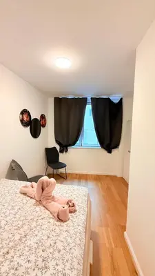 Ein Bett oder Betten in einem Zimmer der Unterkunft Vienna Laurenz apartment