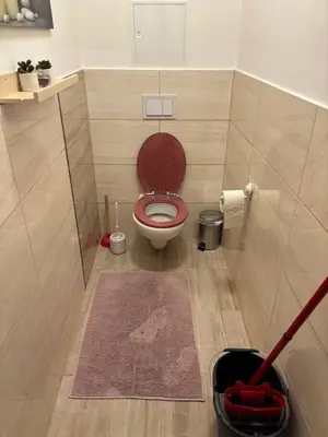 Ein Badezimmer in der Unterkunft Isa Luxury Apartment
