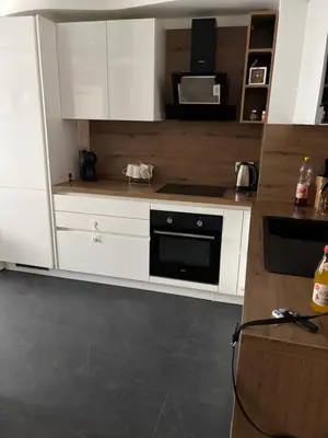 Küche/Küchenzeile in der Unterkunft Isa Luxury Apartment