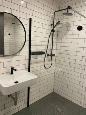 Ein Badezimmer in der Unterkunft HausKaiser