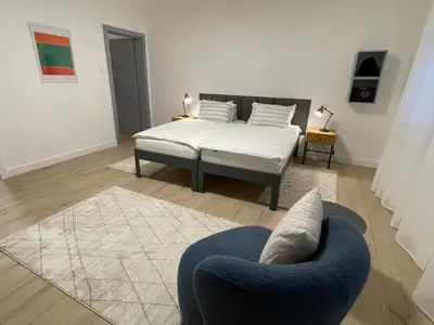 Ein Bett oder Betten in einem Zimmer der Unterkunft HausKaiser
