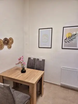 Ein Sitzbereich in der Unterkunft Cozy Stay - Schönbrunn