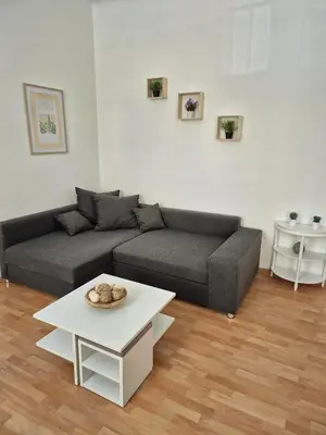 Ein Sitzbereich in der Unterkunft Cozy Stay - Schönbrunn