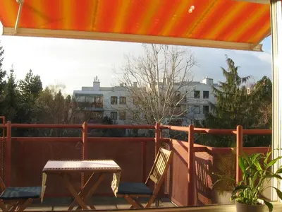 Ein Balkon oder eine Terrasse in der Unterkunft Sunny Side