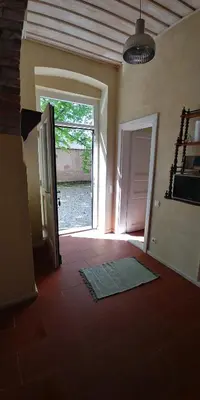 Ein Bett oder Betten in einem Zimmer der Unterkunft Apartment Vintage in Herrschaftsvilla