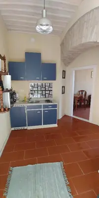 Küche/Küchenzeile in der Unterkunft Apartment Vintage in Herrschaftsvilla