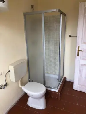 Ein Badezimmer in der Unterkunft Apartment Single in Villa