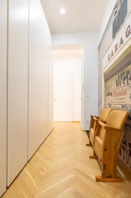 Grundriss der Unterkunft My Home in Vienna beim Hundertwasserhaus