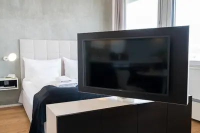 TV/Unterhaltungsangebot in der Unterkunft Vienna Residence, Philips Haus - Europlaza