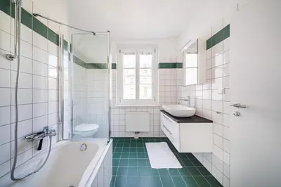 Ein Badezimmer in der Unterkunft HOME1 - Josefstadt Apartments