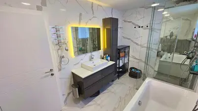 Ein Badezimmer in der Unterkunft Wellness oasis near Vienna