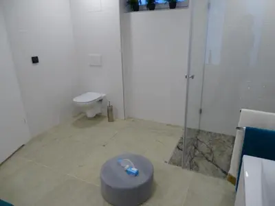 Ein Badezimmer in der Unterkunft Haus Dr Beirergasse