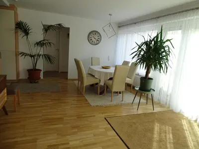 Ein Sitzbereich in der Unterkunft Haus Dr Beirergasse