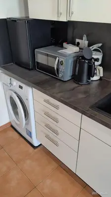 Küche/Küchenzeile in der Unterkunft Vienna as it's best Apartment Kokoschka
