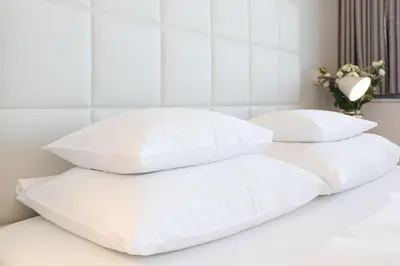 Ein Bett oder Betten in einem Zimmer der Unterkunft Skyline View - Gym - Restaurant - Parking