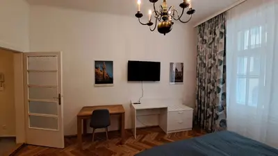 TV/Unterhaltungsangebot in der Unterkunft Komplett möblierte Unterkunft citynah