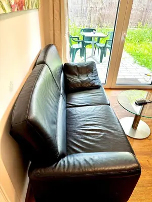 Ein Sitzbereich in der Unterkunft Cozy 2BR Apartment In Floridsdorf Area