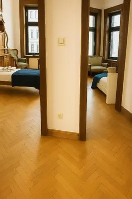 Ein Bett oder Betten in einem Zimmer der Unterkunft 10min RathausVienna 2