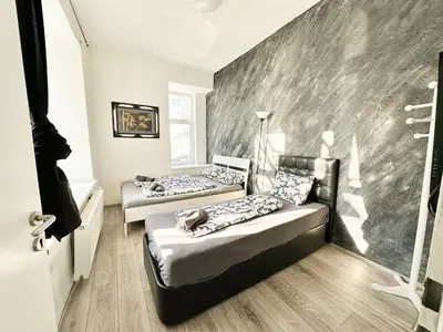 Ein Bett oder Betten in einem Zimmer der Unterkunft Cozy Rooms in Brigittenau Area MM7