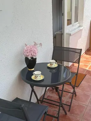 Ein Sitzbereich in der Unterkunft Beautiful 2 bedroom apartment in centre Vienna
