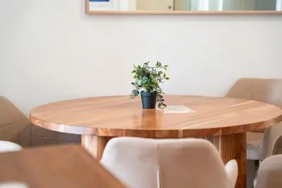 Ein Sitzbereich in der Unterkunft Prestige Living Vienna