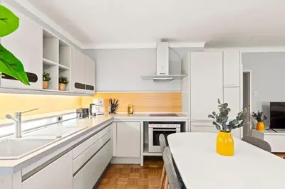 Grundriss der Unterkunft Prater Apartment I 80 m2 I Loggia