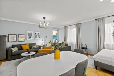 Grundriss der Unterkunft Prater Apartment I 80 m2 I Loggia