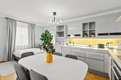 Grundriss der Unterkunft Prater Apartment I 80 m2 I Loggia