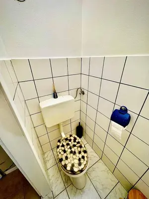 Ein Badezimmer in der Unterkunft Cozy Apartment in Märzstraße Area MZ37