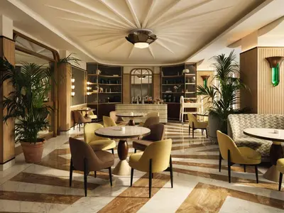 Ein Sitzbereich in der Unterkunft Mandarin Oriental, Vienna