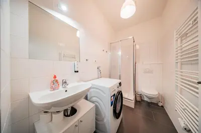 Ein Badezimmer in der Unterkunft Danube Studio Living