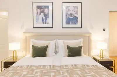 Ein Bett oder Betten in einem Zimmer der Unterkunft RAFAEL KAISER - Signature Apartments City Centre