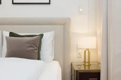 Ein Bett oder Betten in einem Zimmer der Unterkunft RAFAEL KAISER - Signature Apartments City Centre