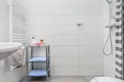 Ein Badezimmer in der Unterkunft Gasthof Rupp