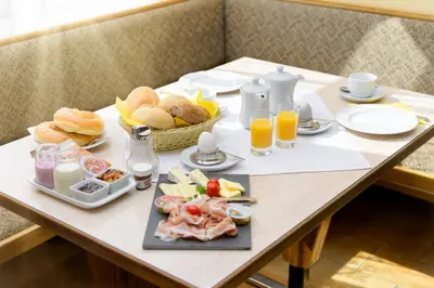Essen in der Pension oder in der Nähe