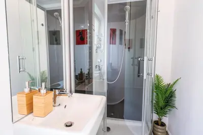 Ein Badezimmer in der Unterkunft VLA - Urban Style