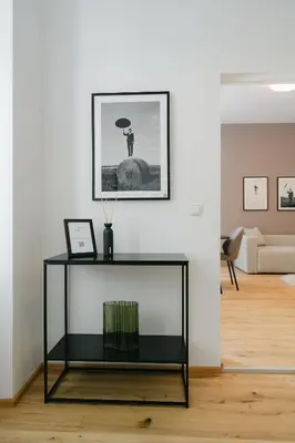 Ein Sitzbereich in der Unterkunft Calm 1BR perfect for 4-6 metro close to Naschmarkt