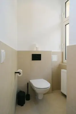Ein Badezimmer in der Unterkunft Neat 1BR perfect for 4 free parking