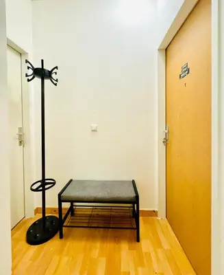Grundriss der Unterkunft Simple Two Private Rooms with Shared Living Area in Vienna