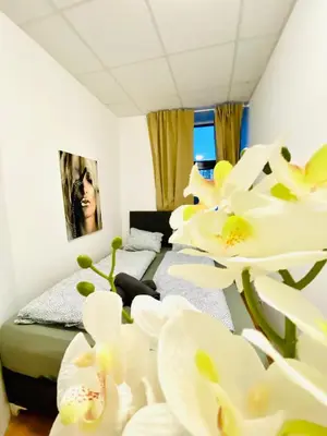 Ein Sitzbereich in der Unterkunft Comfortable Private Rooms in a Quiet, Well-Connected Area