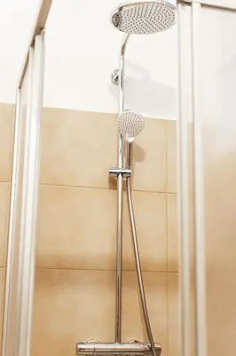 Ein Badezimmer in der Unterkunft Sonniges Apartment in Top-Lage