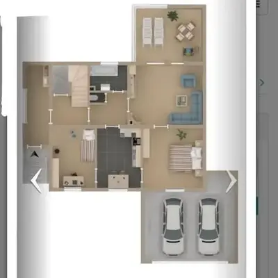 Sunlit Apartment with Garden