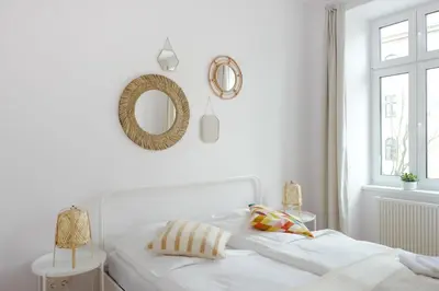 Ein Bett oder Betten in einem Zimmer der Unterkunft Meidling Living Spaces