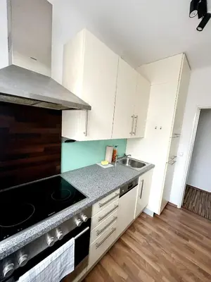 Küche/Küchenzeile in der Unterkunft 2 rooms apartment near Schönbrunn palace