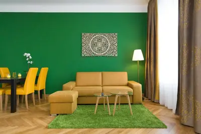 Ein Sitzbereich in der Unterkunft Vienna Stay Apartments Castellez 1020