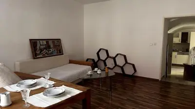 Ein Bett oder Betten in einem Zimmer der Unterkunft cozy comfortable apartments